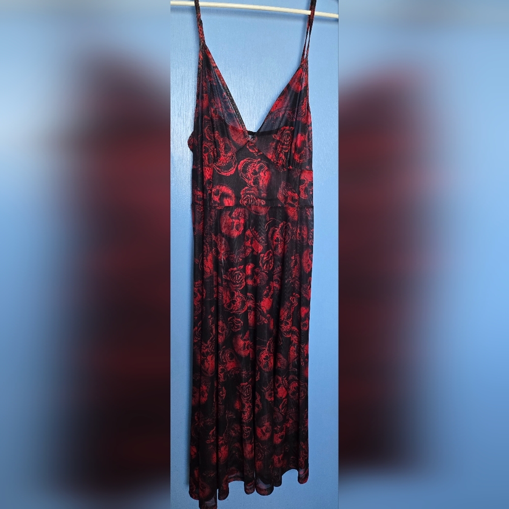 Sheer Skull Dress